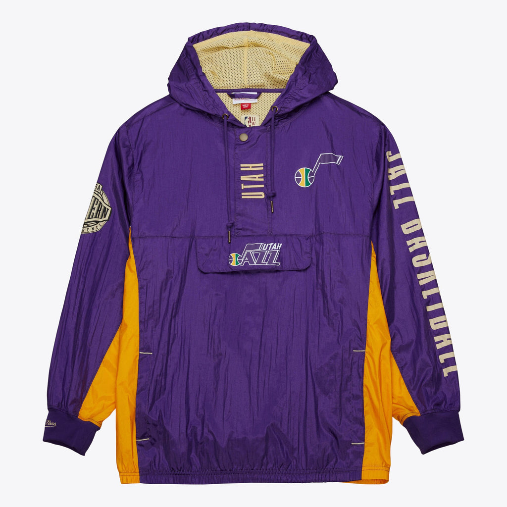 MENS MITCHELL & NESS NBA TEAM OG 2.0 ANORAK WINDBREAKER JAZZ