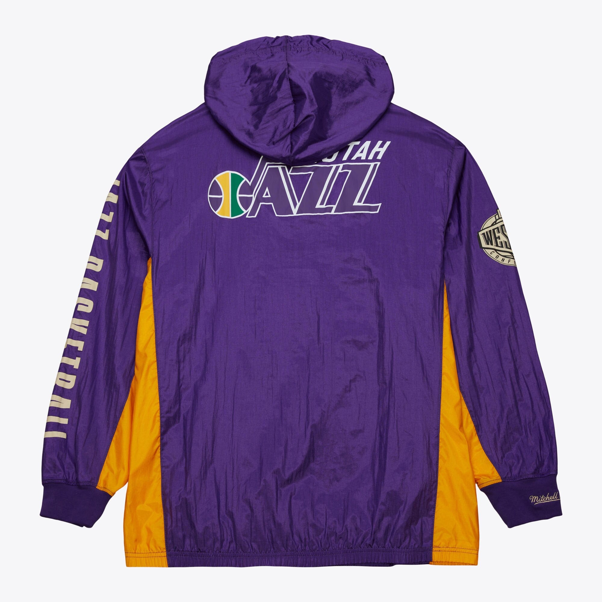 MENS MITCHELL & NESS NBA TEAM OG 2.0 ANORAK WINDBREAKER JAZZ