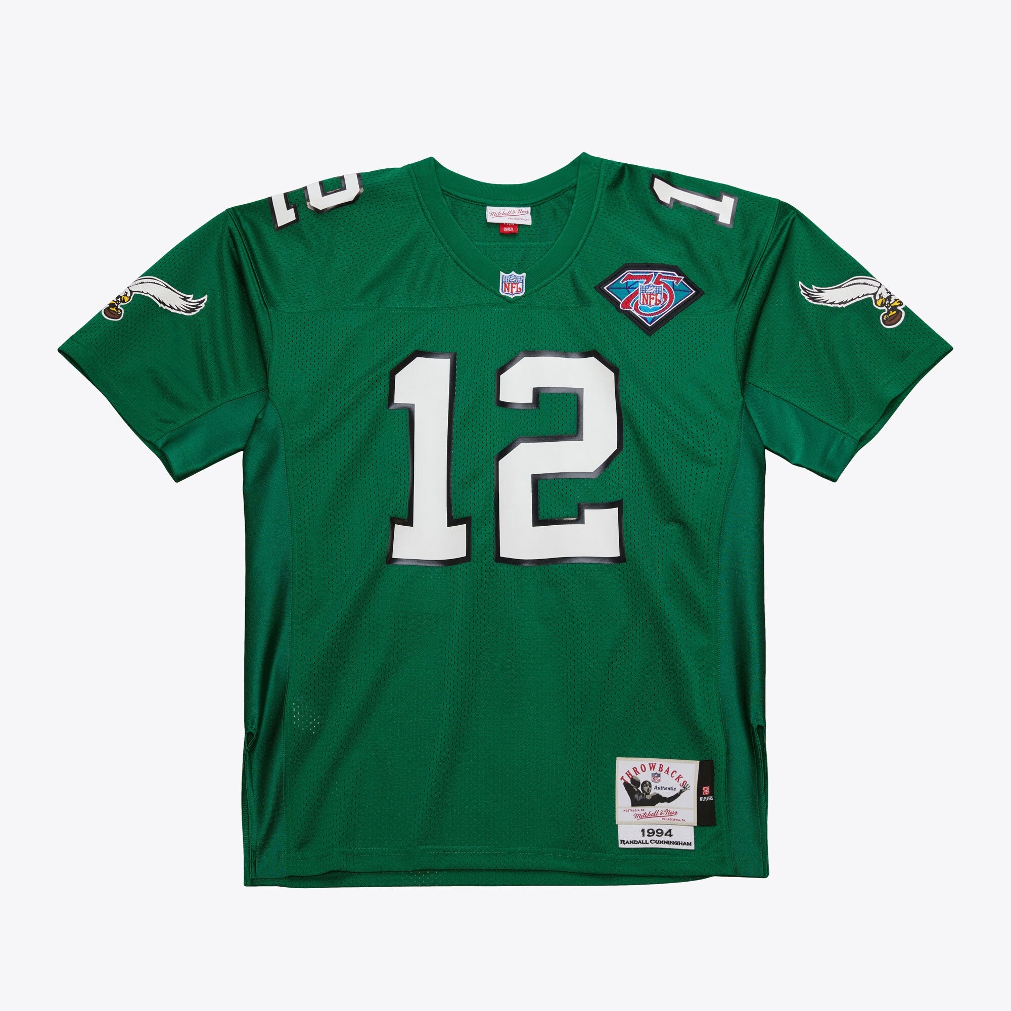 Mens Mitchell & Ness NFL DARK JERSEY EAGLES 1994 RANDALL CUNNINGHAM