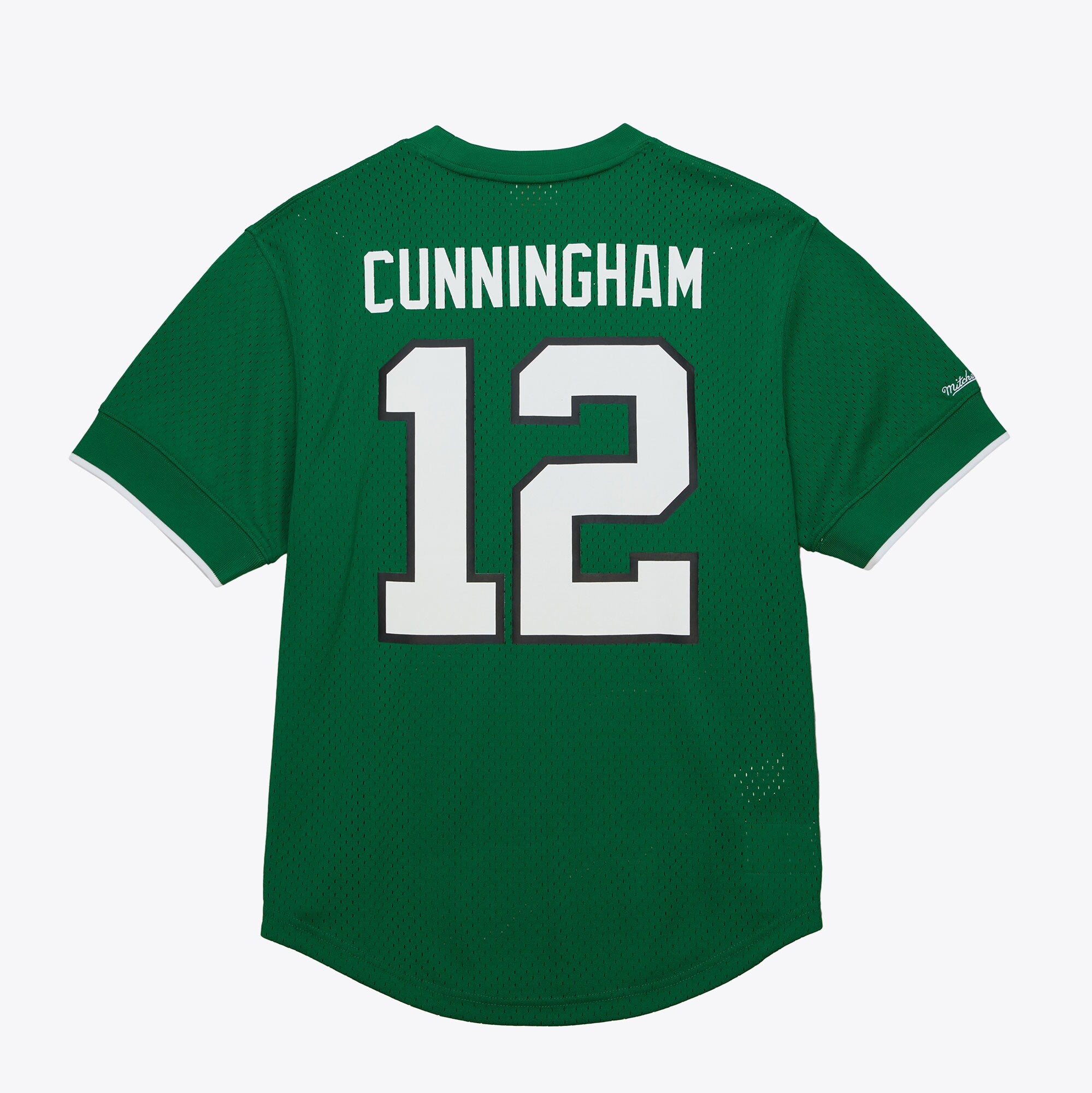 Mens Mitchell & Ness NFL N&N MESH CREWNECK EAGLES 1992 RANDALL CUNNINGHAM GREEN