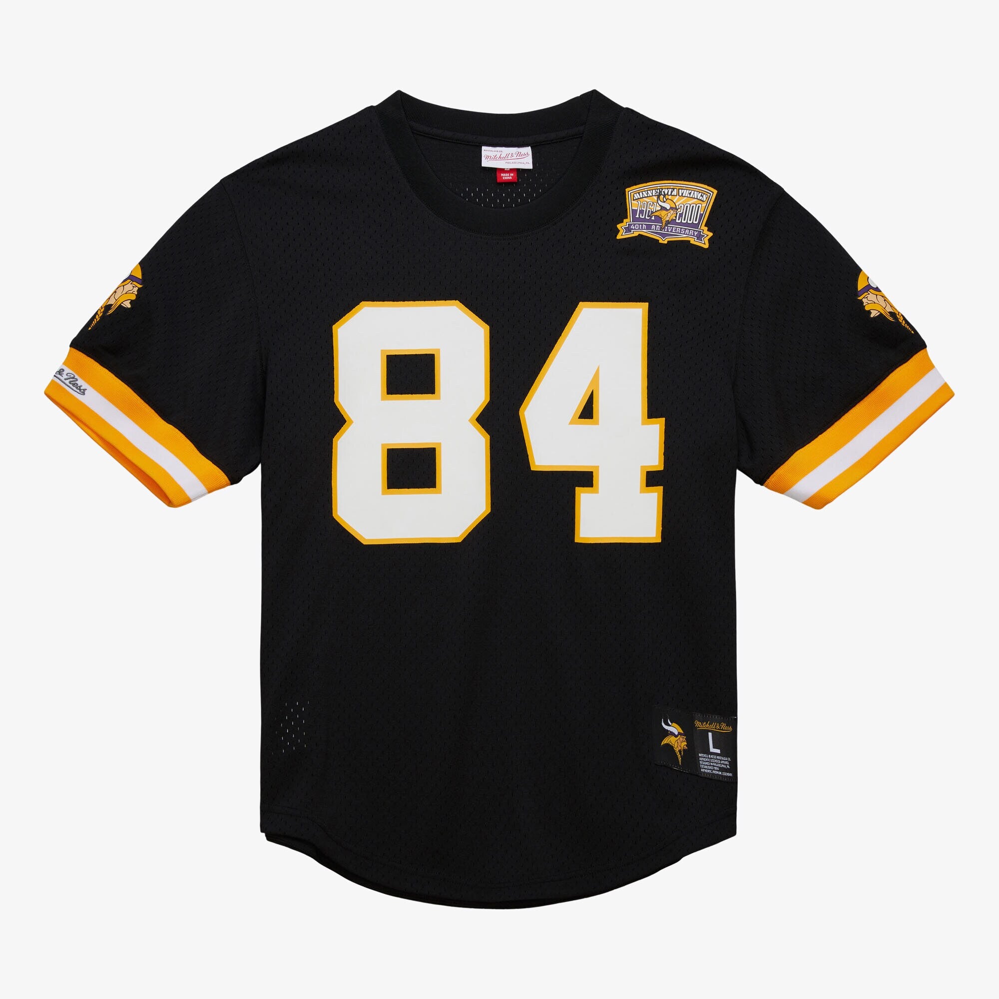 MENS MITCHELL & NESS NFL N&N MESH TOP VIKINGS 2000 RANDY MOSS