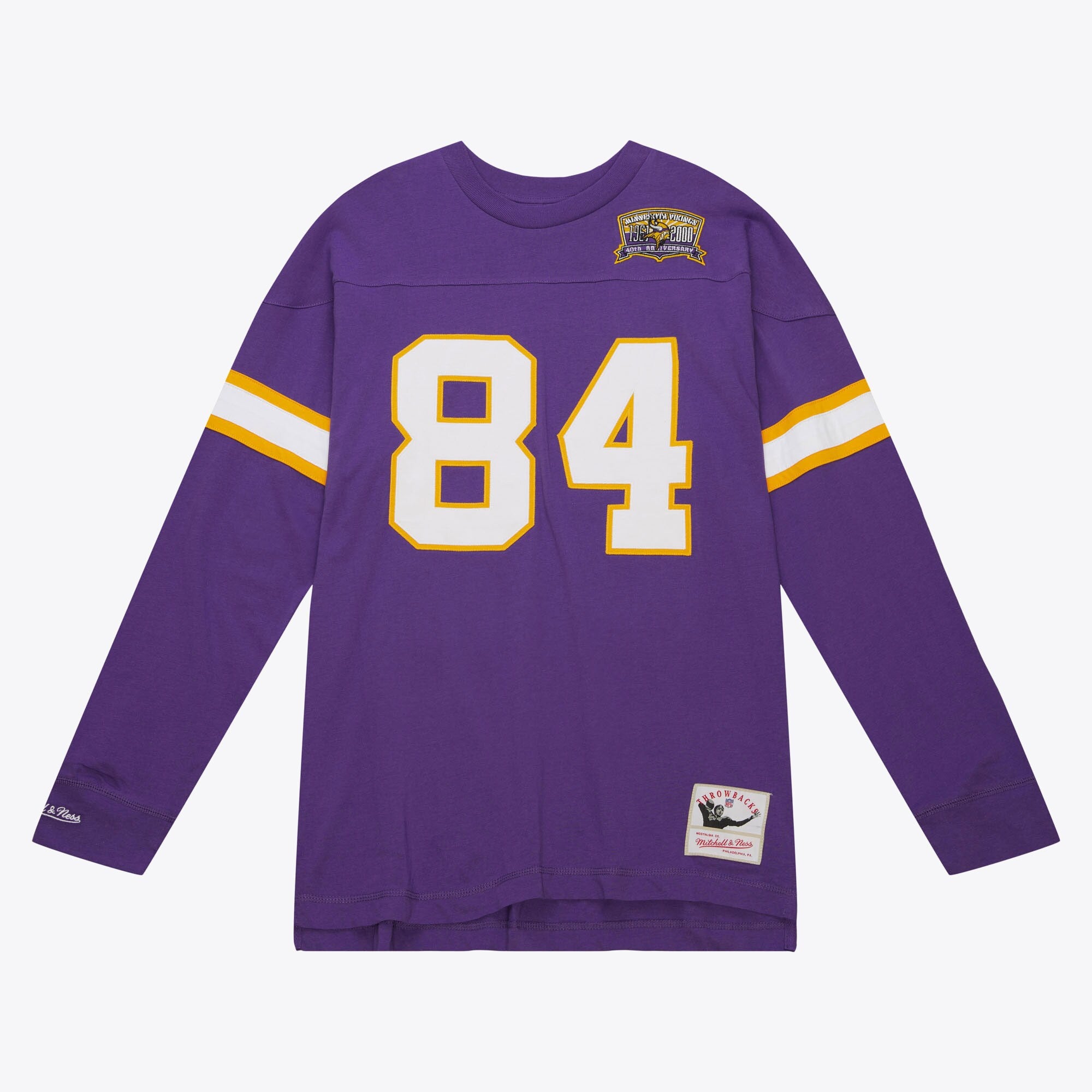 Mens Mitchell & Ness NFL N&N LS TEE VIKINGS 2000 RANDY MOSS