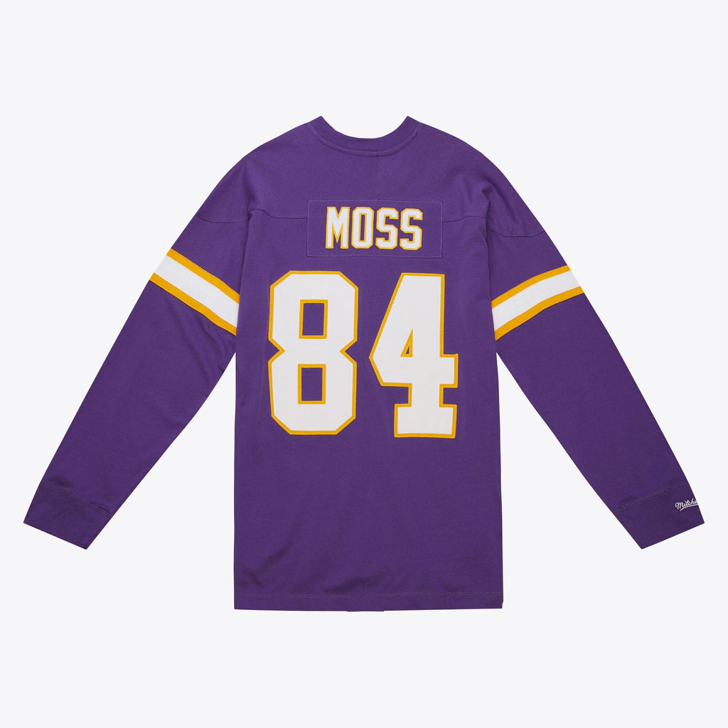 Mens Mitchell & Ness NFL N&N LS TEE VIKINGS 2000 RANDY MOSS