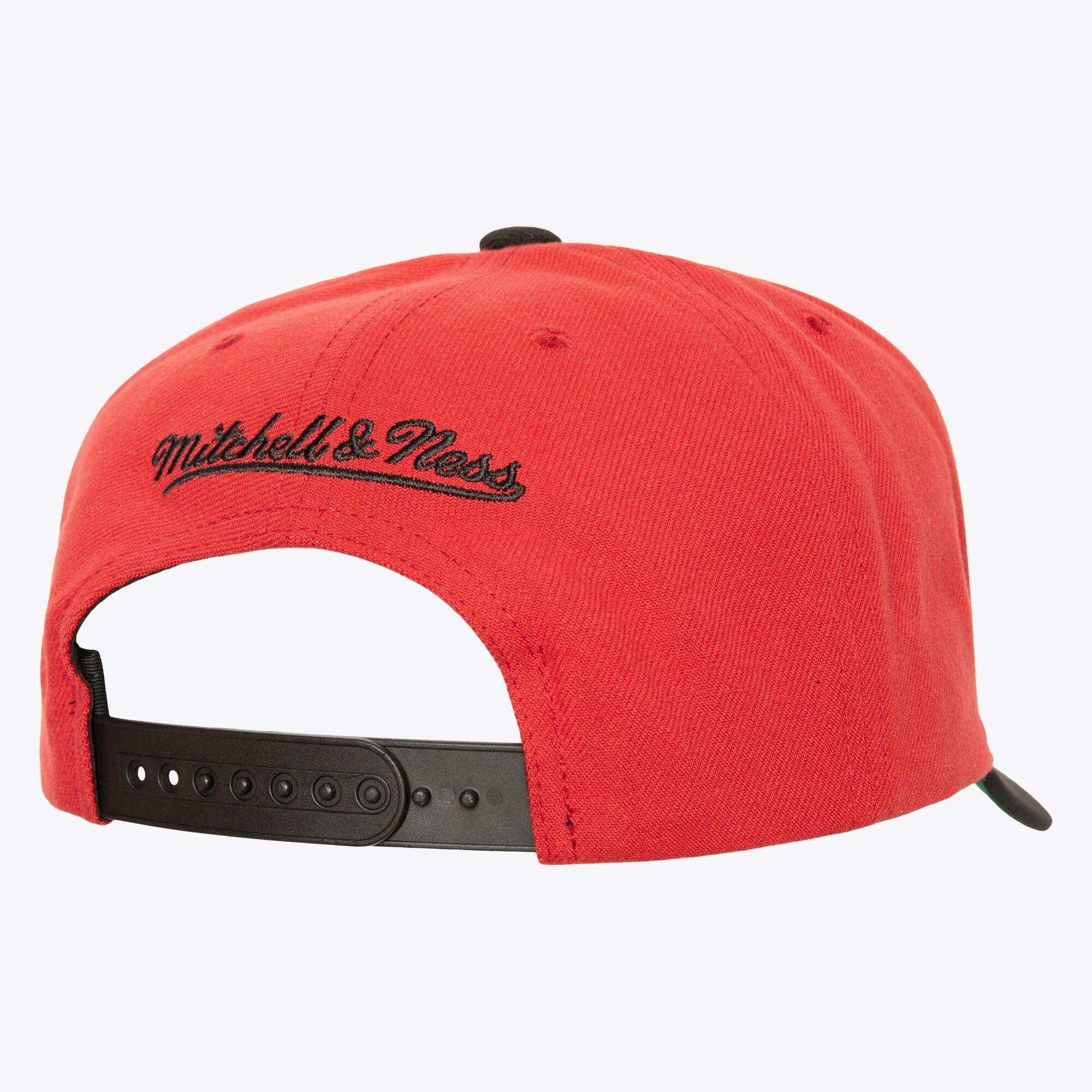 MENS MITCHELL & NESS NHL BOOM TEXT PRO SNAPBACK BLACKHAWKS - RED