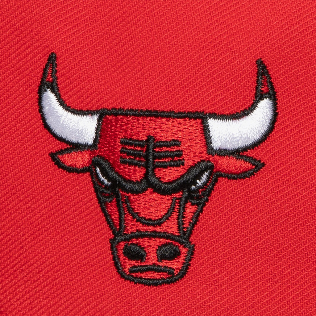 MENS MITCHELL & NESS NBA THE FINALS SNAPBACK BULLS - RED-BLACK