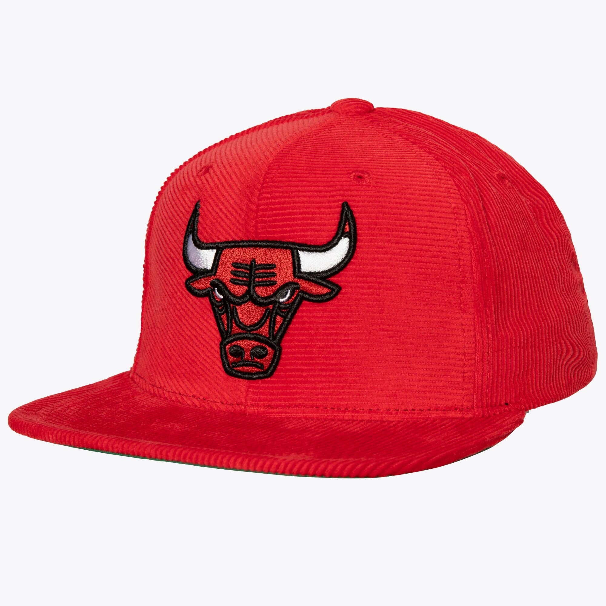 MENS MITCHELL & NESS NBA ALL DIRECTIONS SNAPBACK BULLS - RED