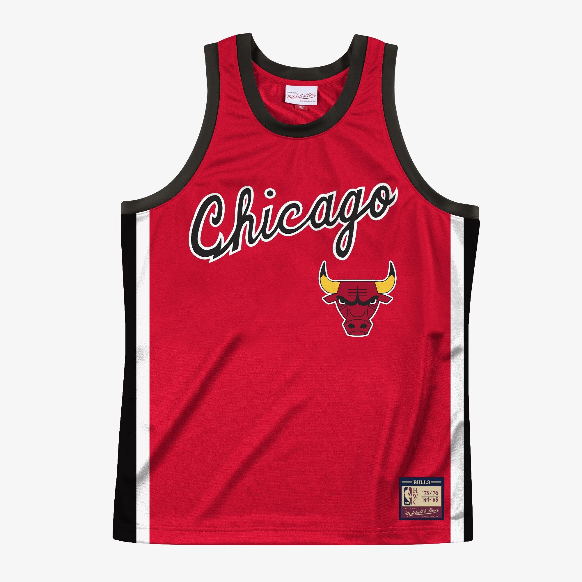 Mens Mitchell & Ness NBA TEAM HERITAGE TANK BULLS 75-84