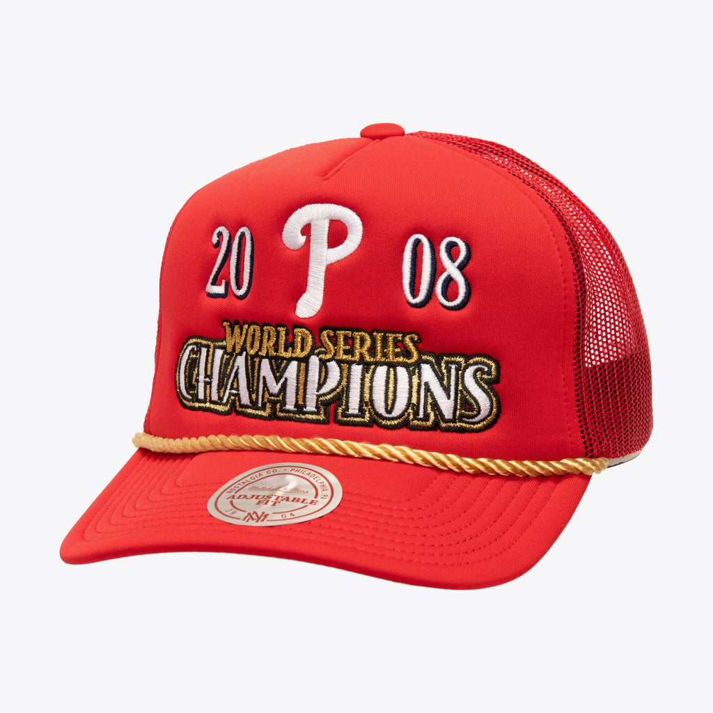Mens Mitchell & Ness MLB GOLDEN CHAMPS TRUCKER PHILLIES