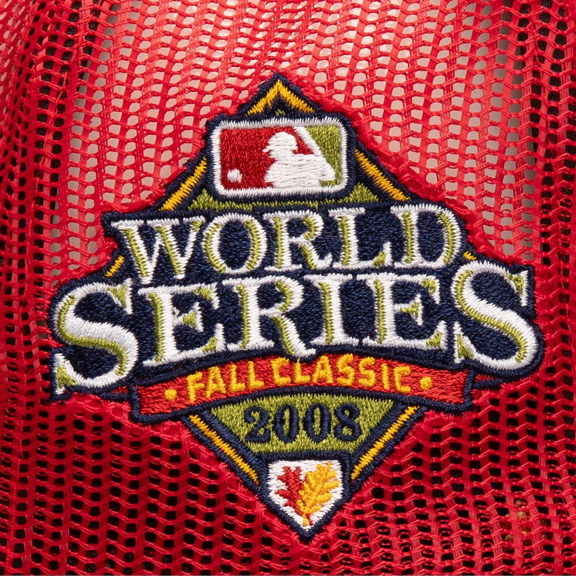 Mens Mitchell & Ness MLB GOLDEN CHAMPS TRUCKER PHILLIES