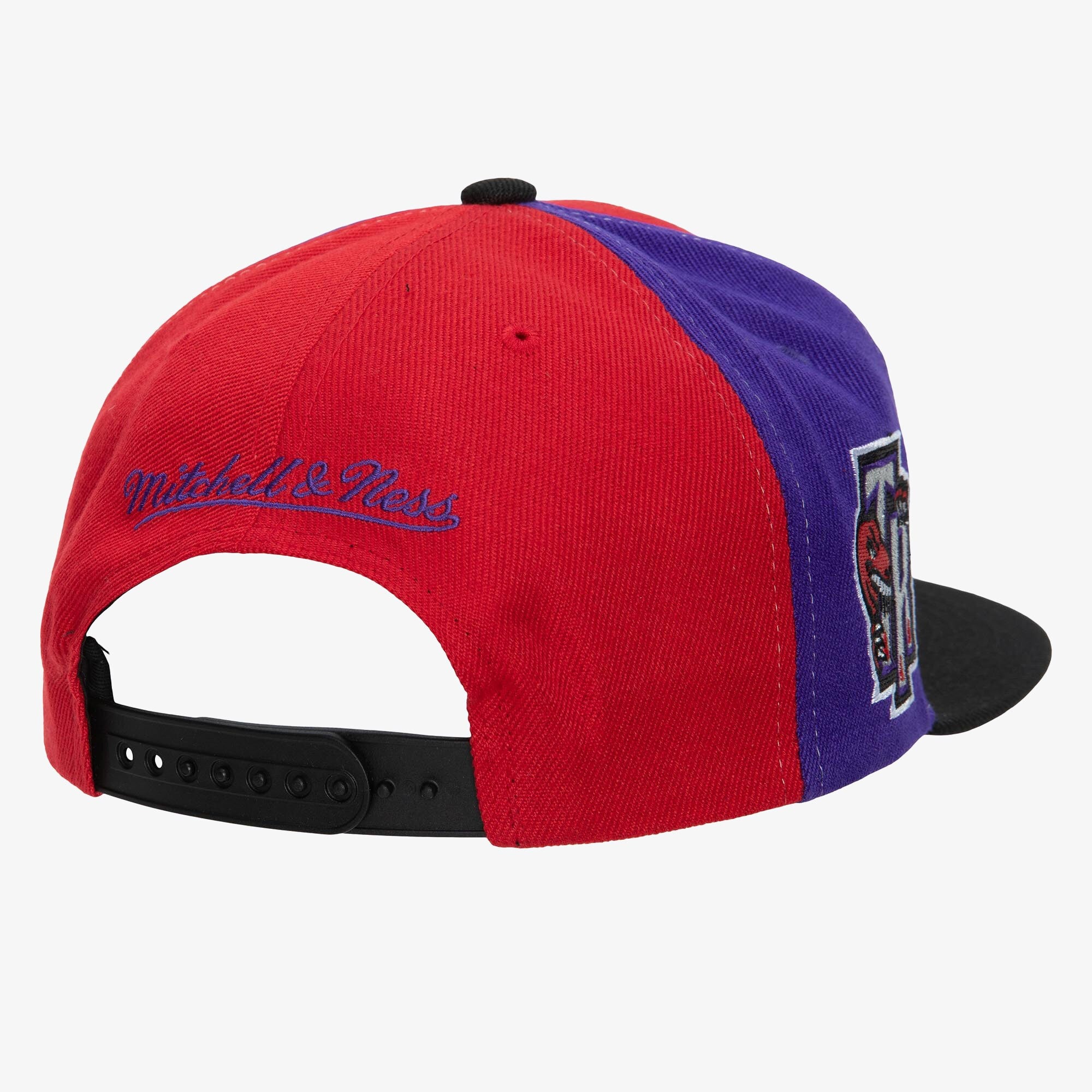 MENS MITCHELL & NESS NBA ON THE BLOCK SNAPBACK HWC RAPTORS - RED-BLACK