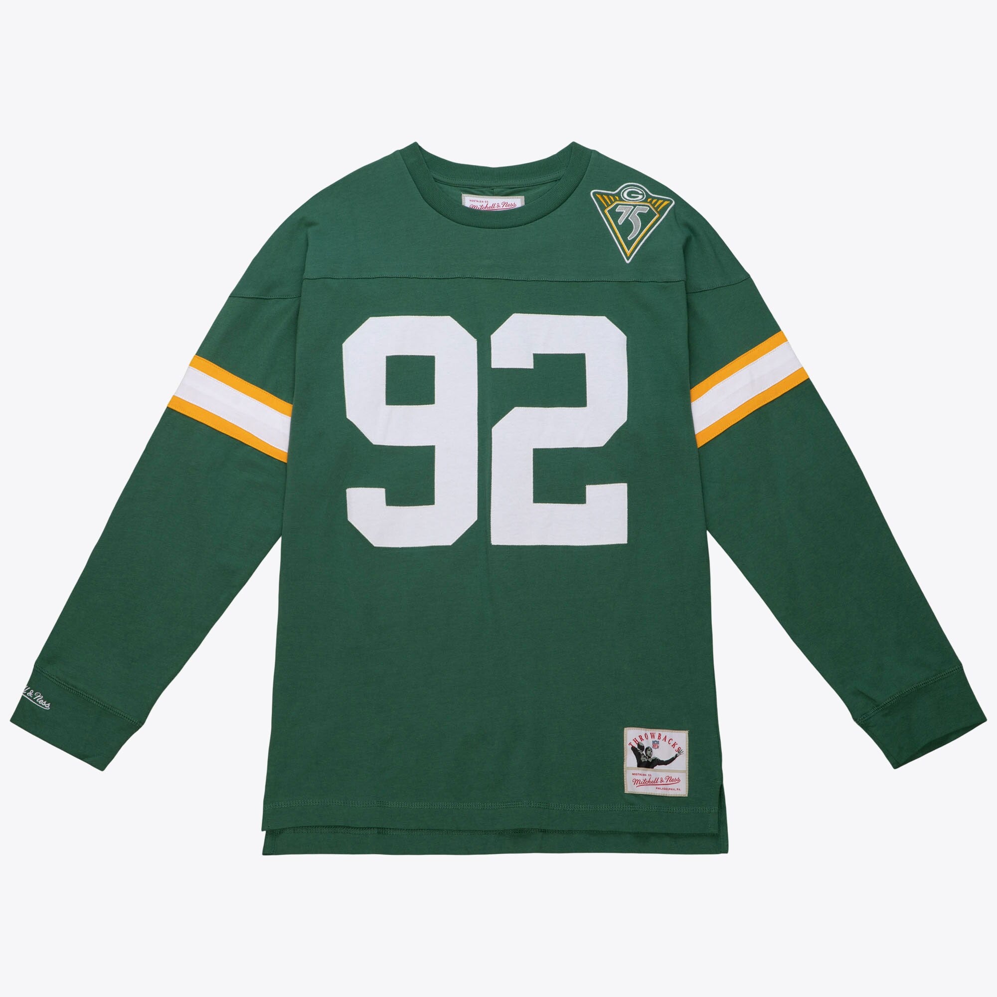 Mens Mitchell & Ness NFL N&N LS TEE PACKERS 1993 REGGIE WHITE
