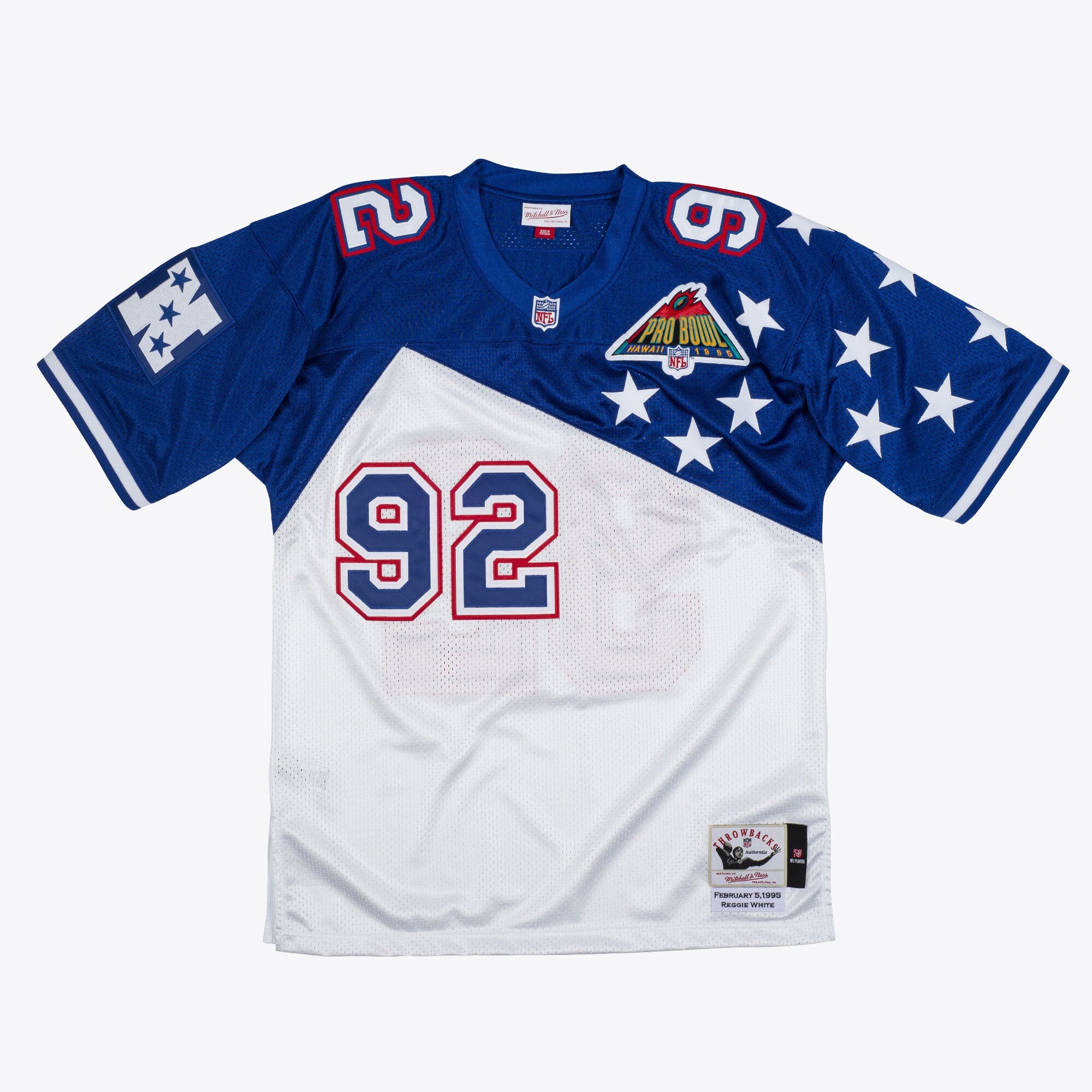 MENS MITCHELL & NESS NFL AUTHENTIC JERSEY AFC 1994-95 REGGIE WHITE