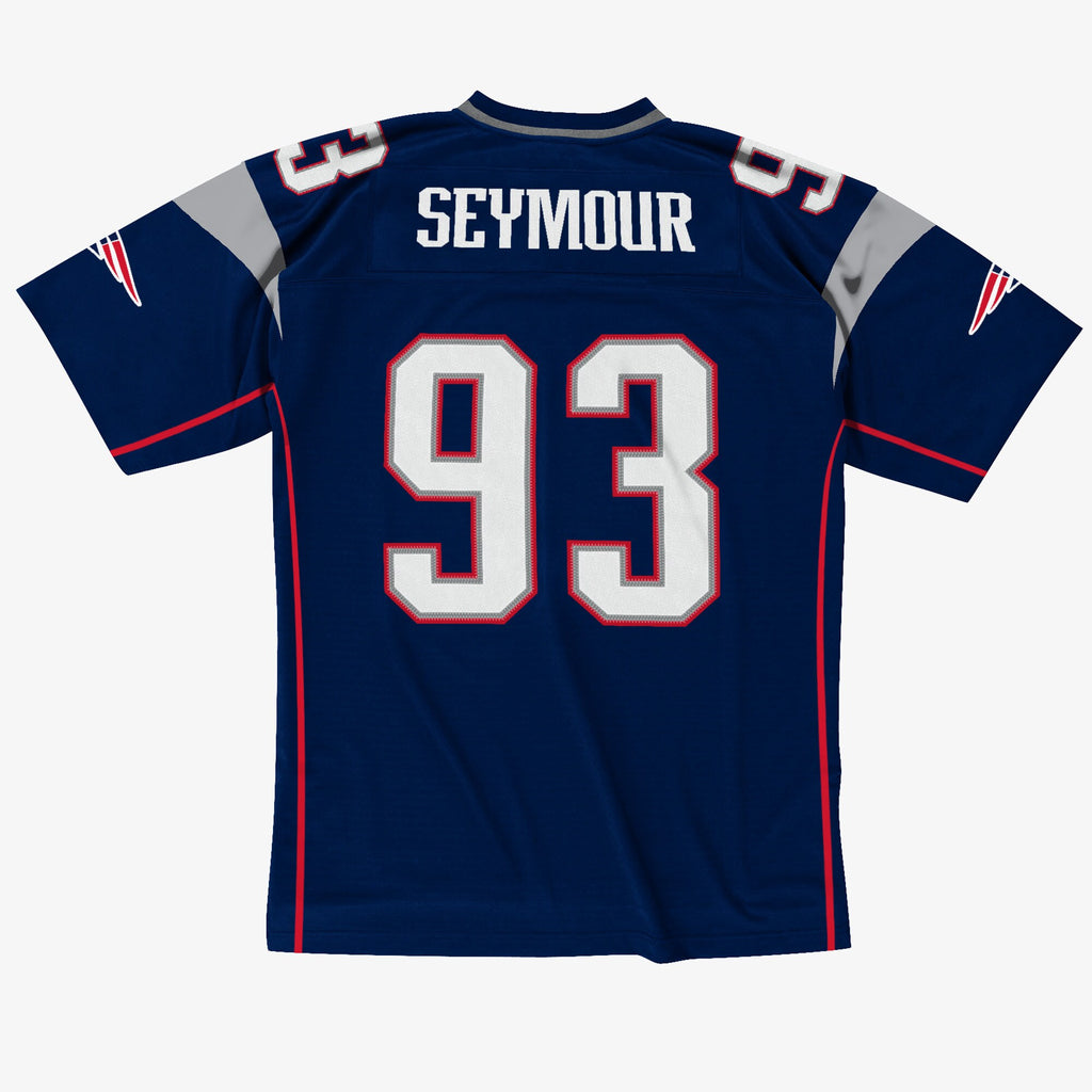 MENS MITCHELL & NESS NFL LEGACY JERSEY PATRIOTS 2003 RICHARD SEYMOUR