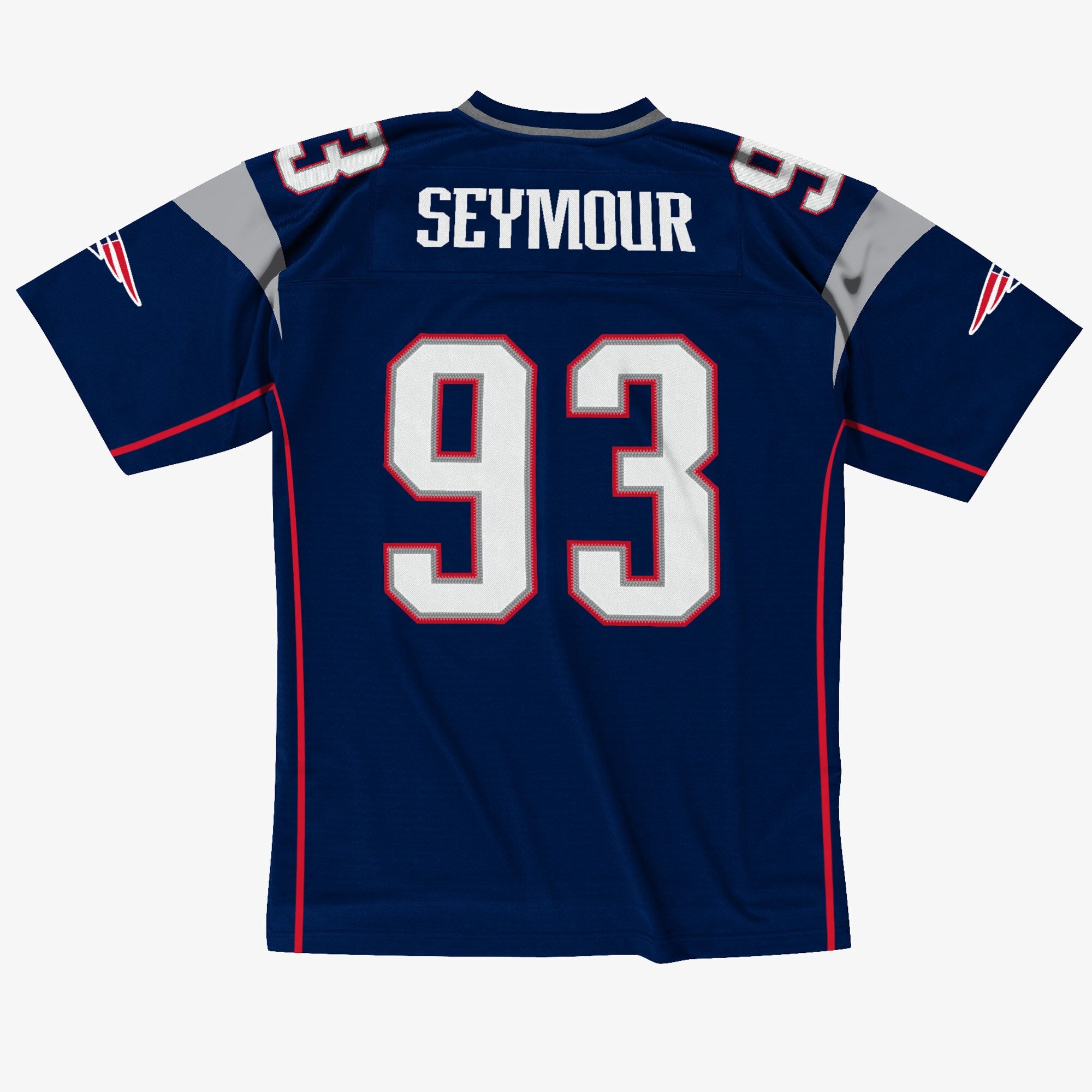 MENS MITCHELL & NESS NFL LEGACY JERSEY PATRIOTS 2003 RICHARD SEYMOUR