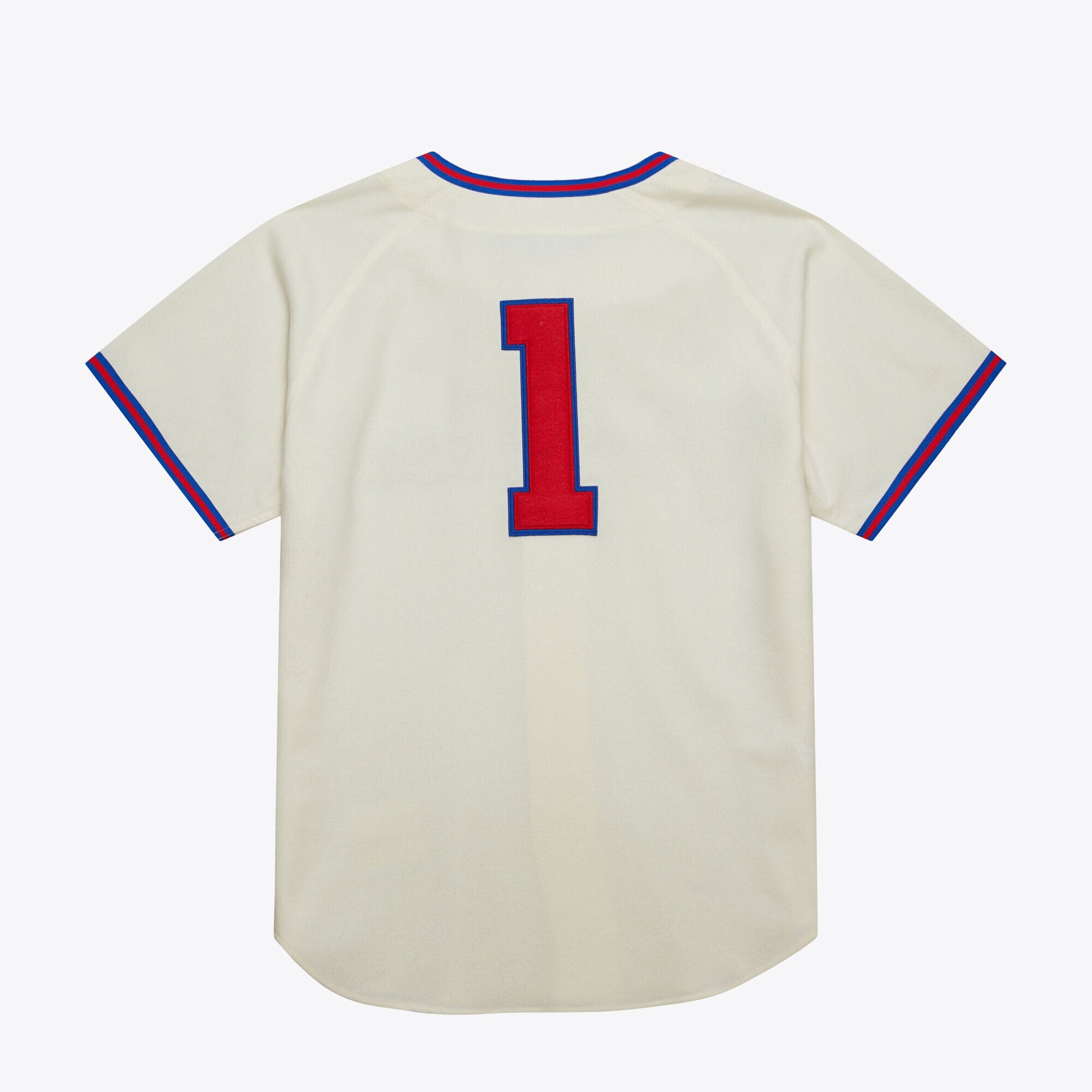 MENS MITCHELL & NESS MLB CREAM JERSEY PHILLIES 1948 RICHIE ASHBURN