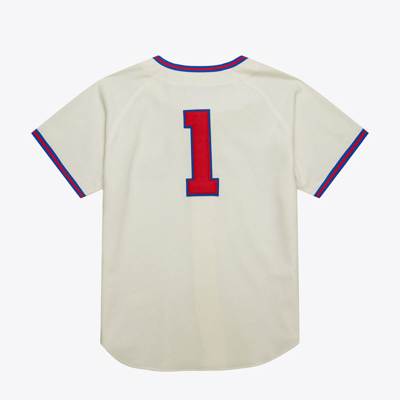 MENS MITCHELL & NESS MLB CREAM JERSEY PHILLIES 1948 RICHIE ASHBURN