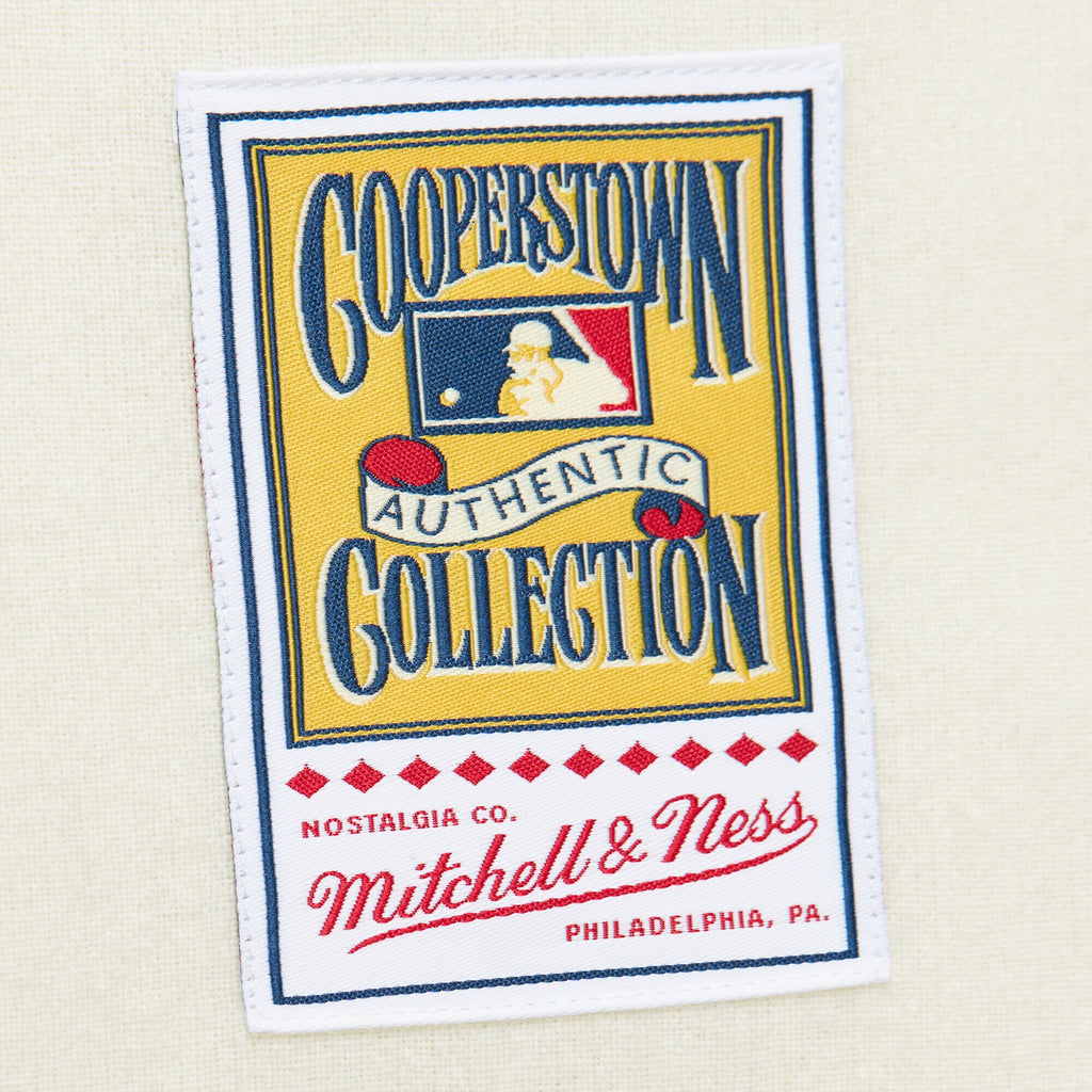 MENS MITCHELL & NESS MLB CREAM JERSEY PHILLIES 1948 RICHIE ASHBURN