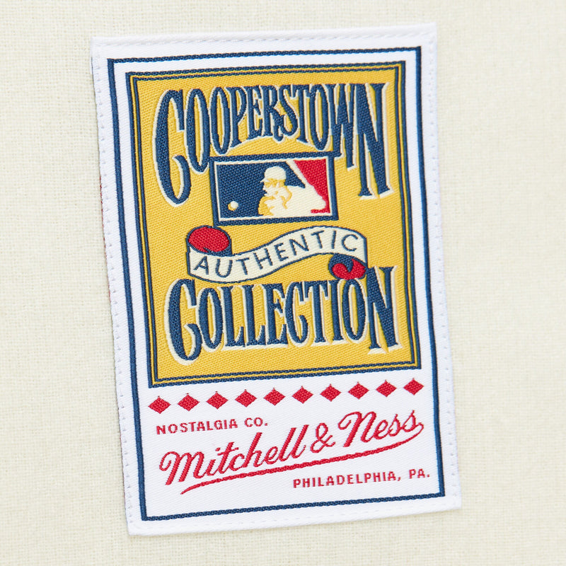 MENS MITCHELL & NESS MLB CREAM JERSEY PHILLIES 1948 RICHIE ASHBURN