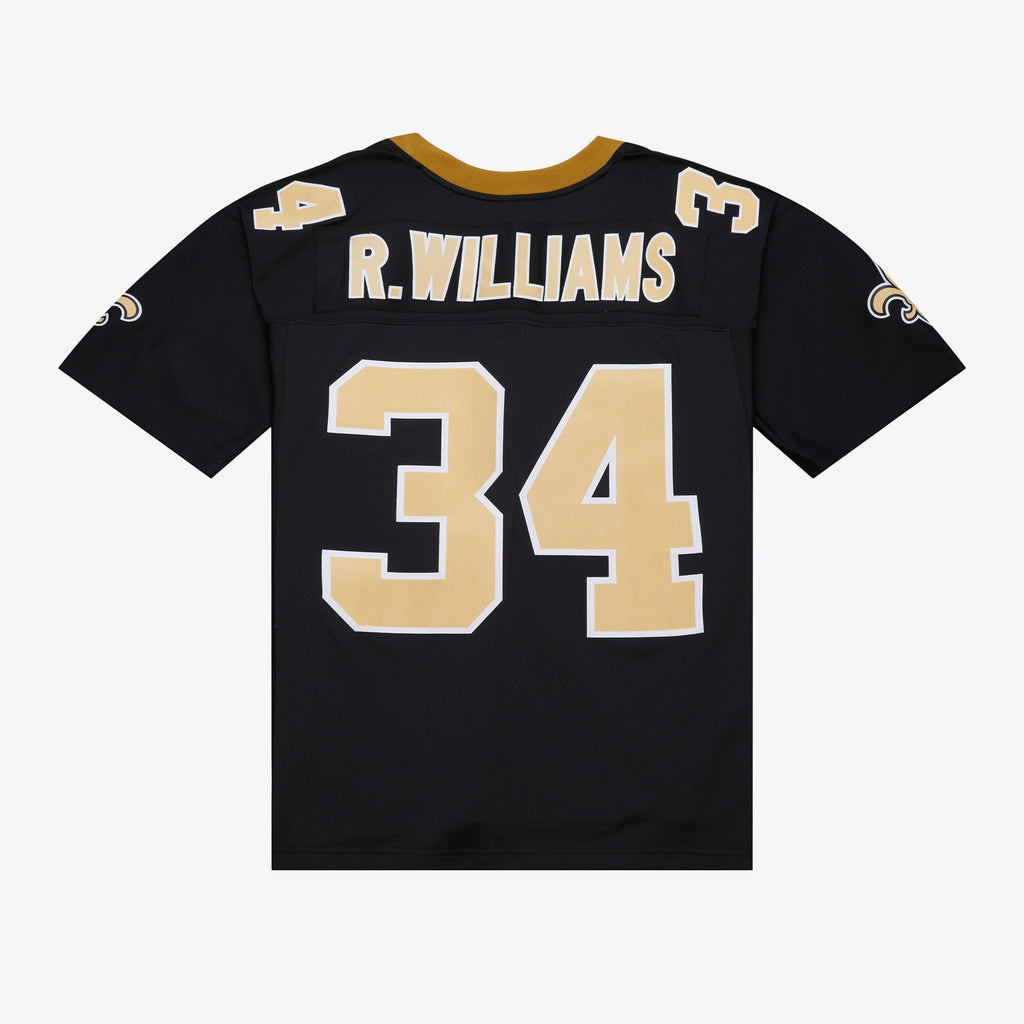 MENS MITCHELL & NESS NFL DARK JERSEY SAINTS 1999 RICKY WILLIAMS