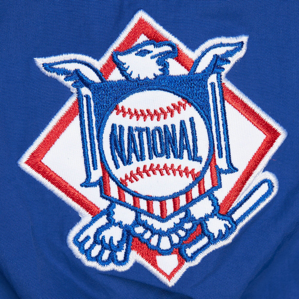 Mens Mitchell & Ness MLB CLASSIC NYLON PULLOVER VINTAGE LOGO CUBS
