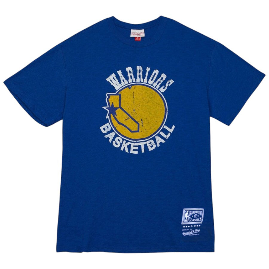 Mens Mitchell & Ness NBA Golden State Warriors Heritage Tee