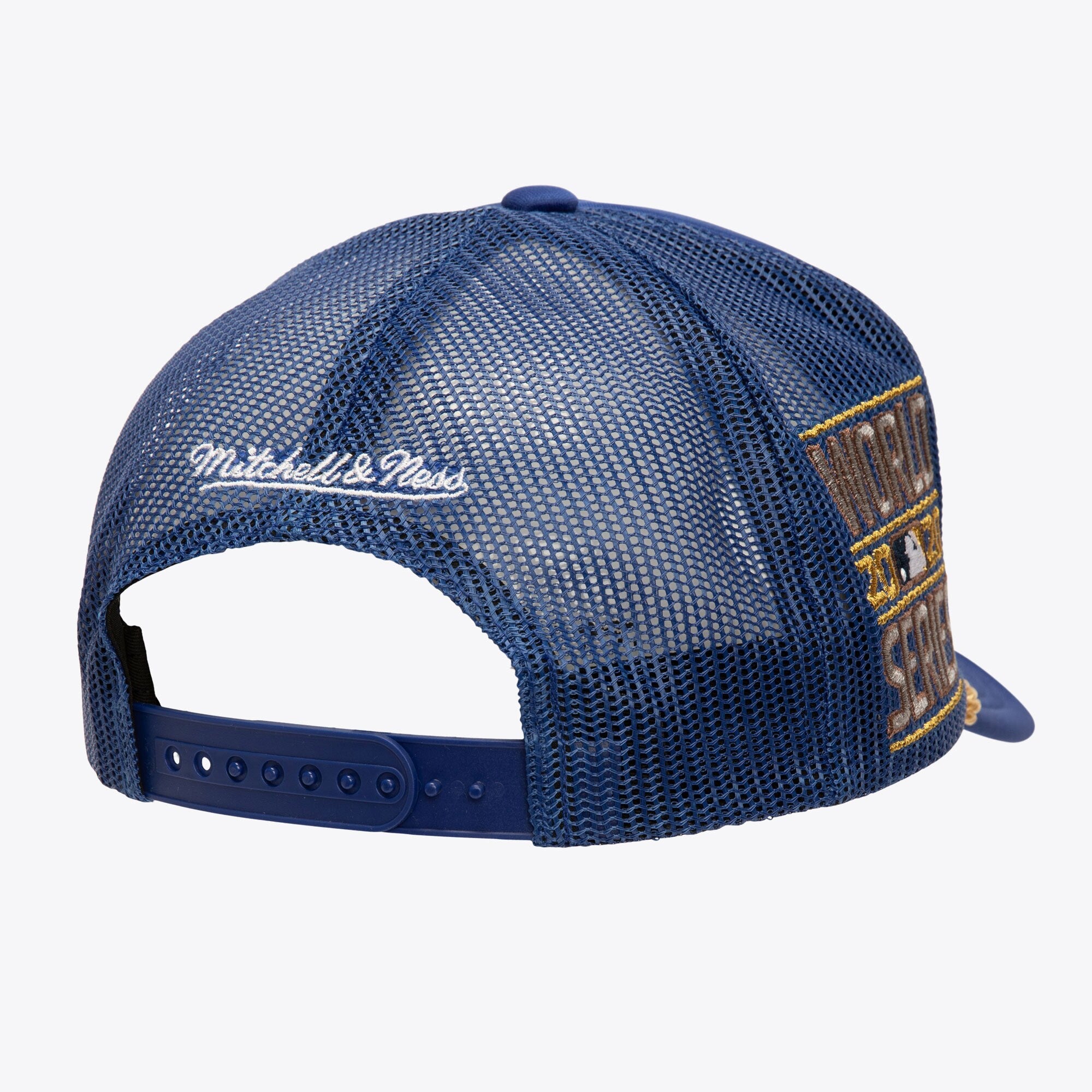Mens Mitchell & Ness MLB GOLDEN CHAMPS TRUCKER DODGERS