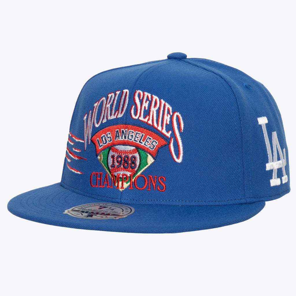 MENS MITCHELL & NESS MLB OUT OF THE PARK CHAMPIONS FITTED COOP DODGERS - BLUE