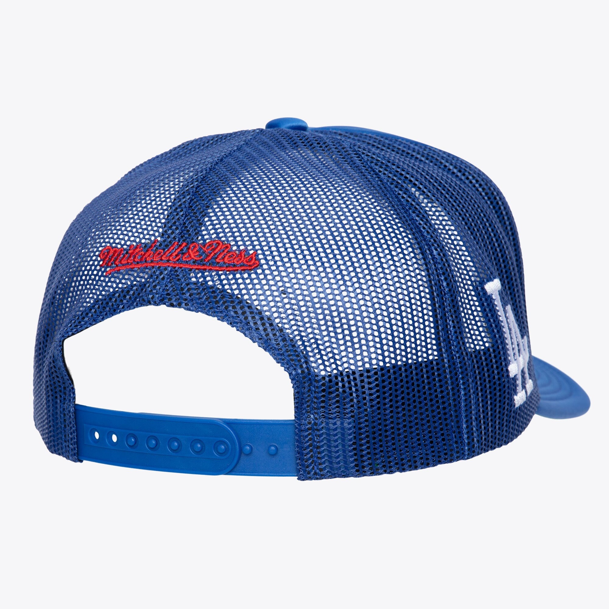 Mens Mitchell & Ness MLB SATIN TRUCKER DODGERS