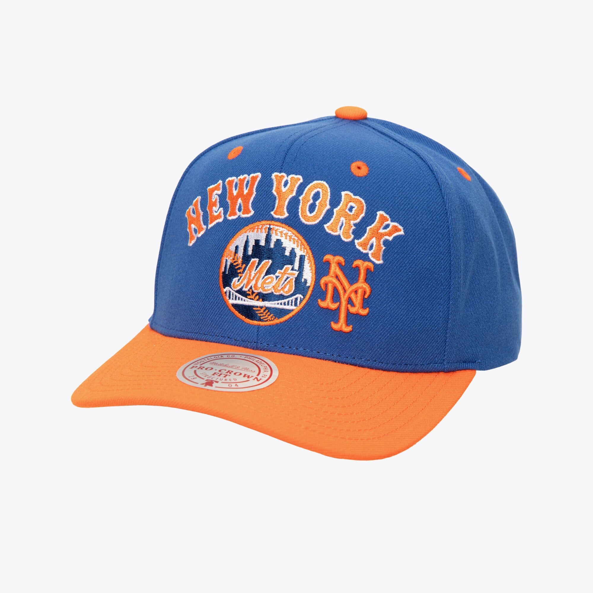 MENS MITCHELL & NESS MLB ALL IN 2.0 PRO SNAPBACK METS - BLUE