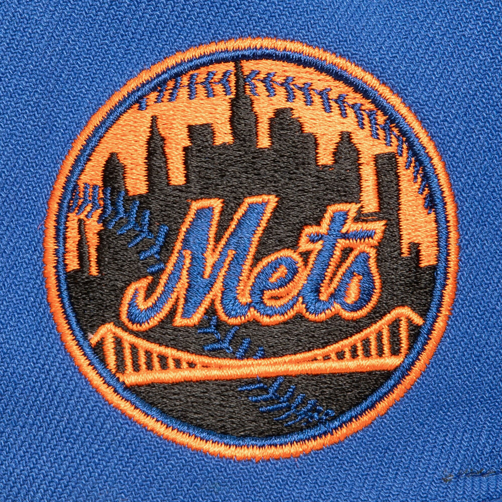 Mens Mitchell & Ness MLB LOGO ECLIPSE SNAPBACK METS