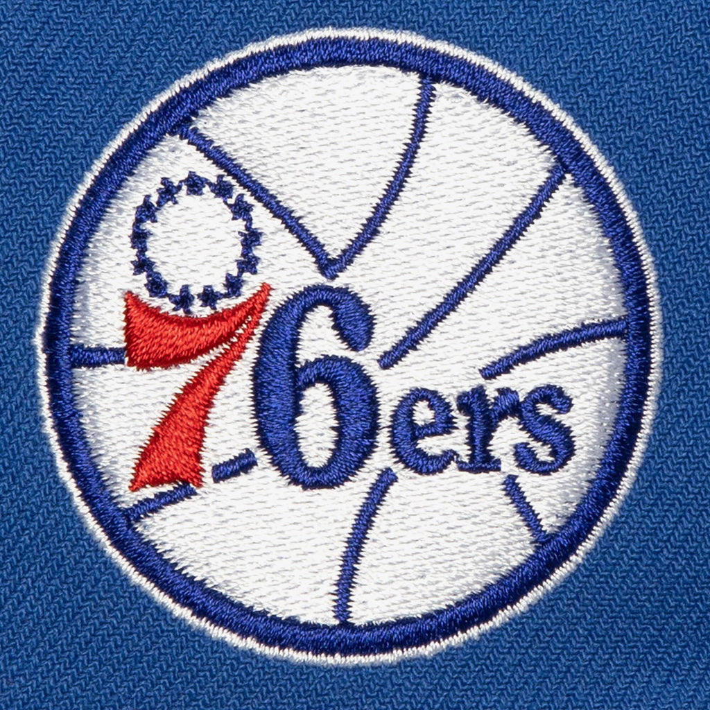 MENS MITCHELL & NESS NBA RETRO SPORT SNAPBACK HWC 76ERS - BLUE