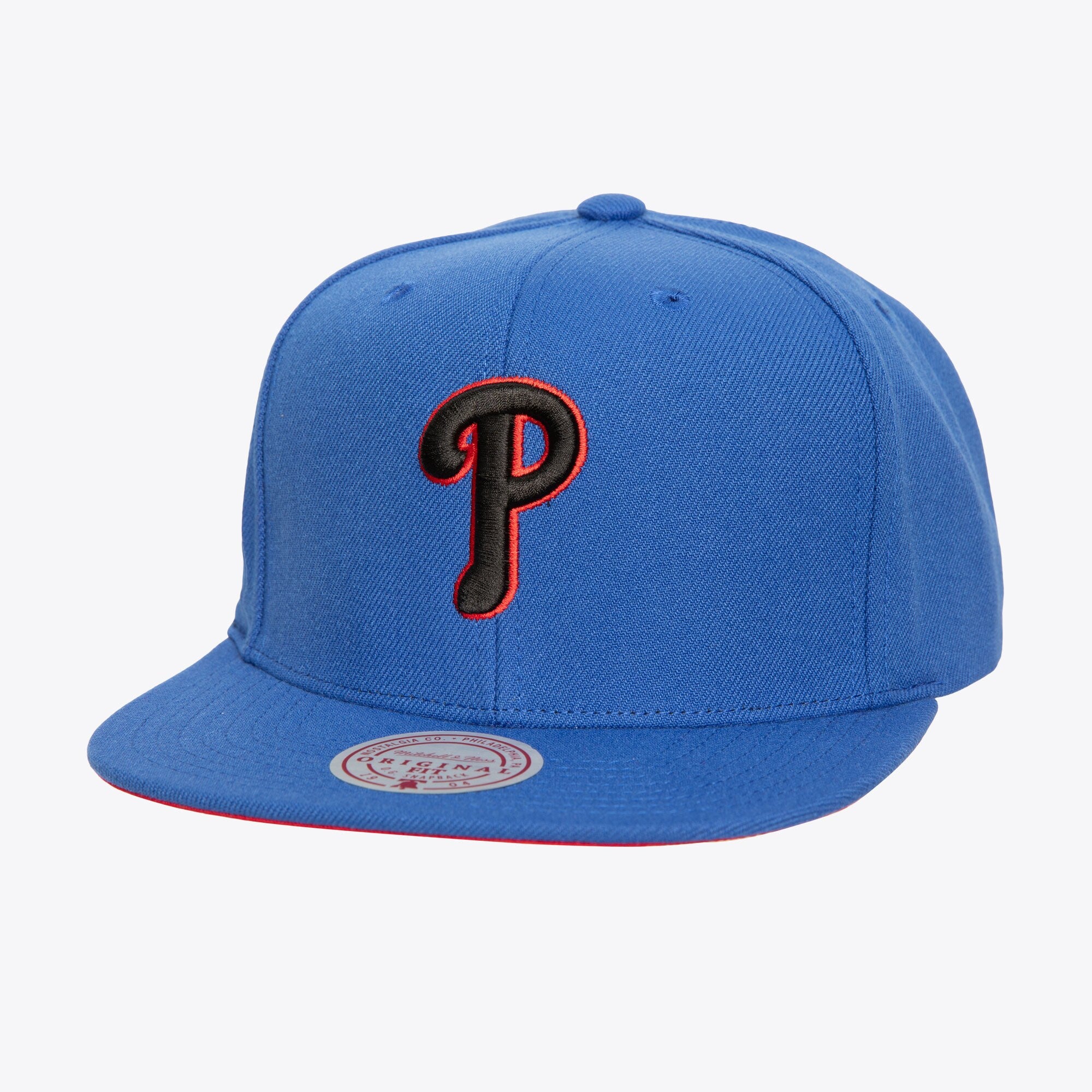 MENS MITCHELL & NESS MLB LOGO ECLIPSE SNAPBACK PHILLIES