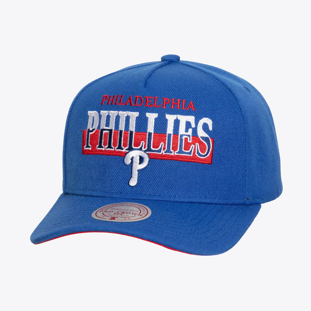 MENS MITCHELL & NESS MLB PANOREC PRO SNAPBACK PHILLIES