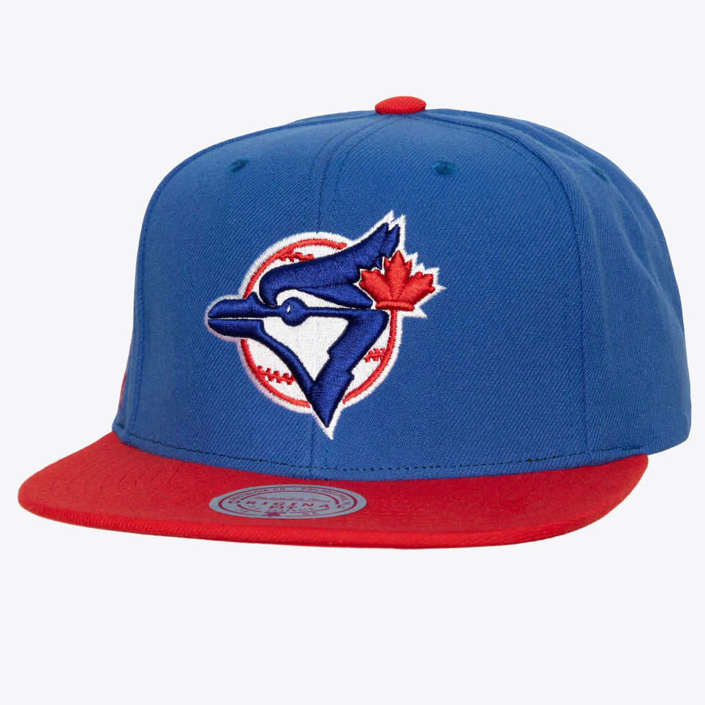 MENS MITCHELL & NESS MLB HOMETOWN SNAPBACK COOP BLUE JAYS - BLUE