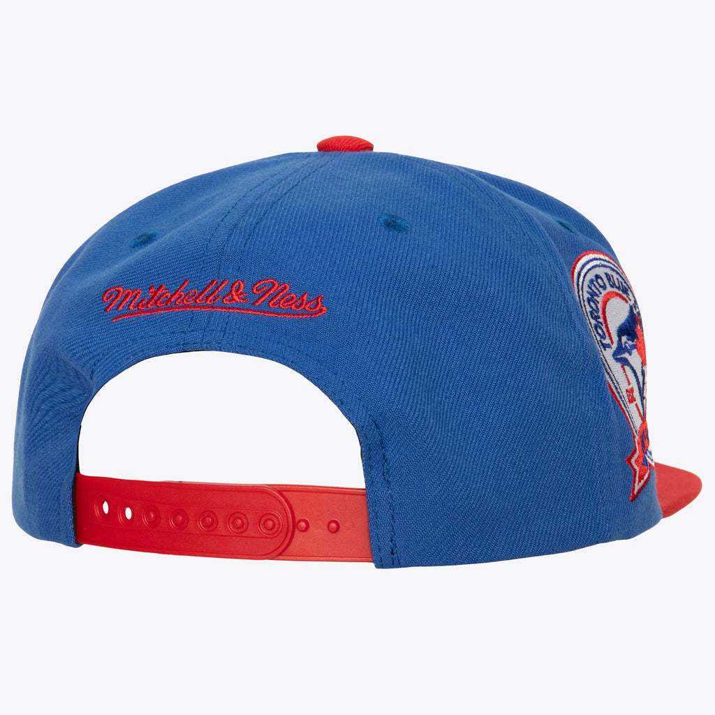 MENS MITCHELL & NESS MLB HOMETOWN SNAPBACK COOP BLUE JAYS - BLUE
