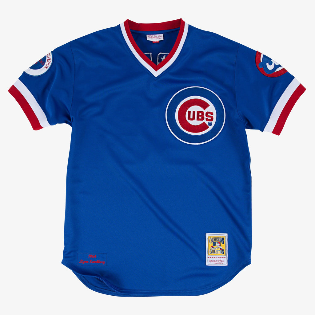 MENS MITCHELL & NESS MLB ROAD JERSEY CUBS 1984 RYNE SANDBERG