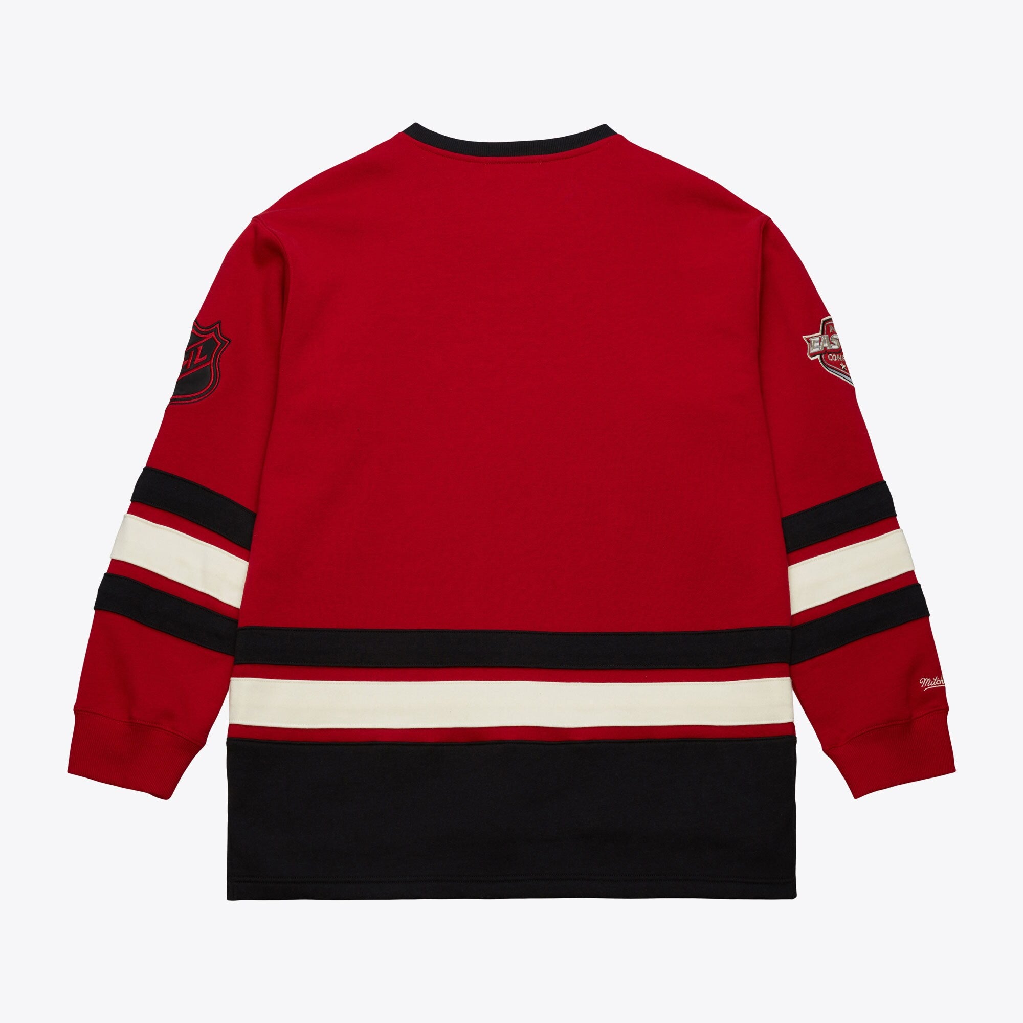 MENS MITCHELL & NESS NHL HERITAGE LACE-UP CREW CURRENT LOGO DEVILS