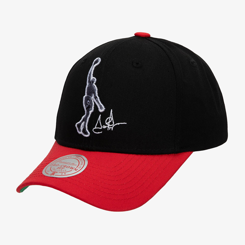 MENS MITCHELL & NESS NBA HIGHLIGHT REAL SNAPBACK BULLS SCOTTIE PIPPEN - BLACK