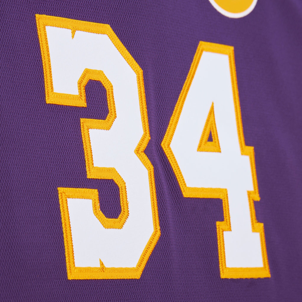 Mens Mitchell & Ness NBA DARK JERSEY LAKERS 2000 SHAQUILLE O'NEAL