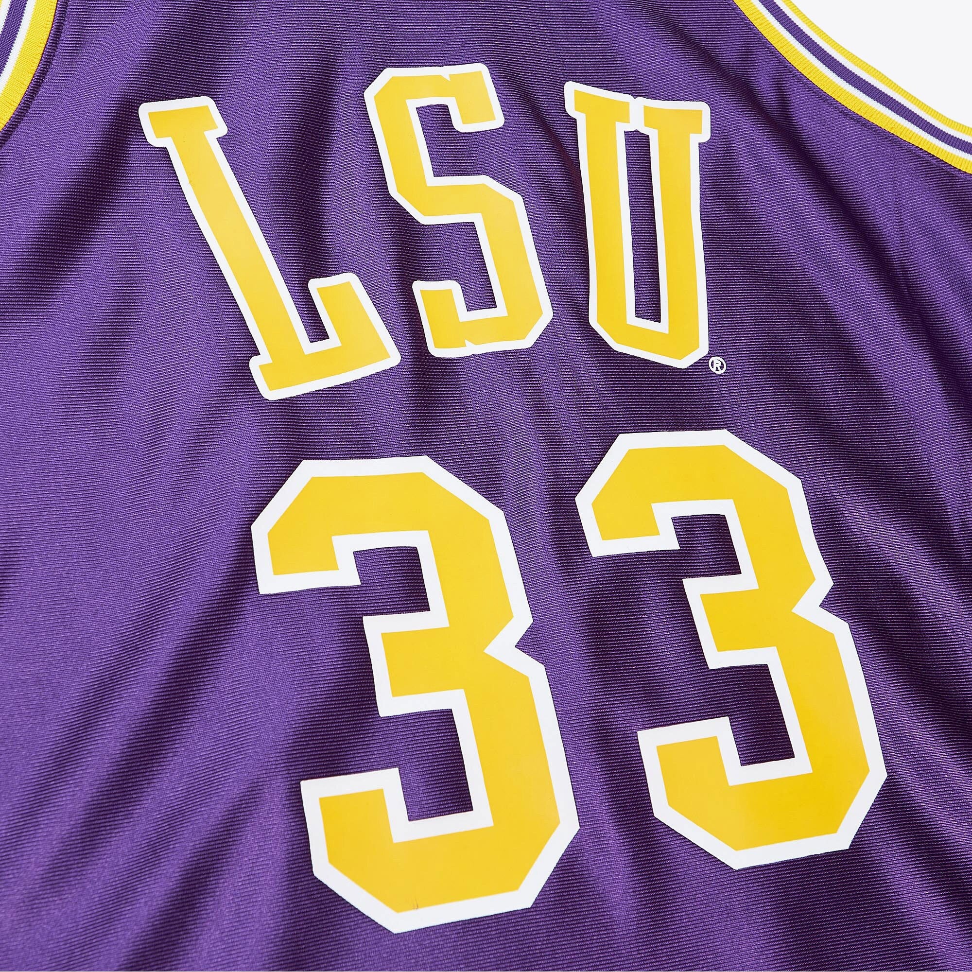 Mens Mitchell & Ness NCAA DARK JERSEY LSU 1990 SHAQUILLE O'NEAL