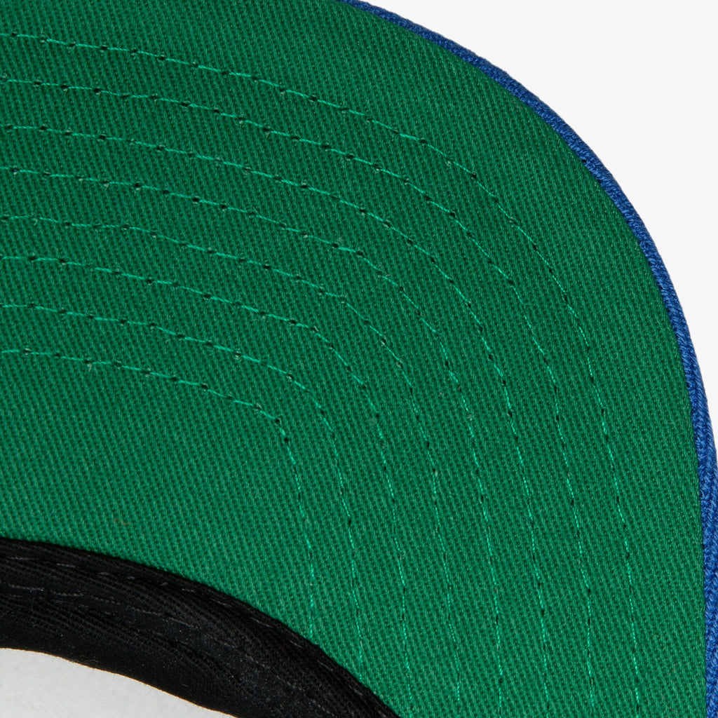 MENS MITCHELL & NESS NBA SHARKTOOTH SNAPBACK HWC MAGIC - GREY-BLUE