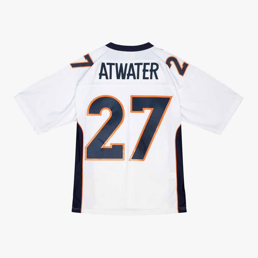 Mens Mitchell & Ness NFL WHITE JERSEY BRONCOS 1998 STEVE ATWATER