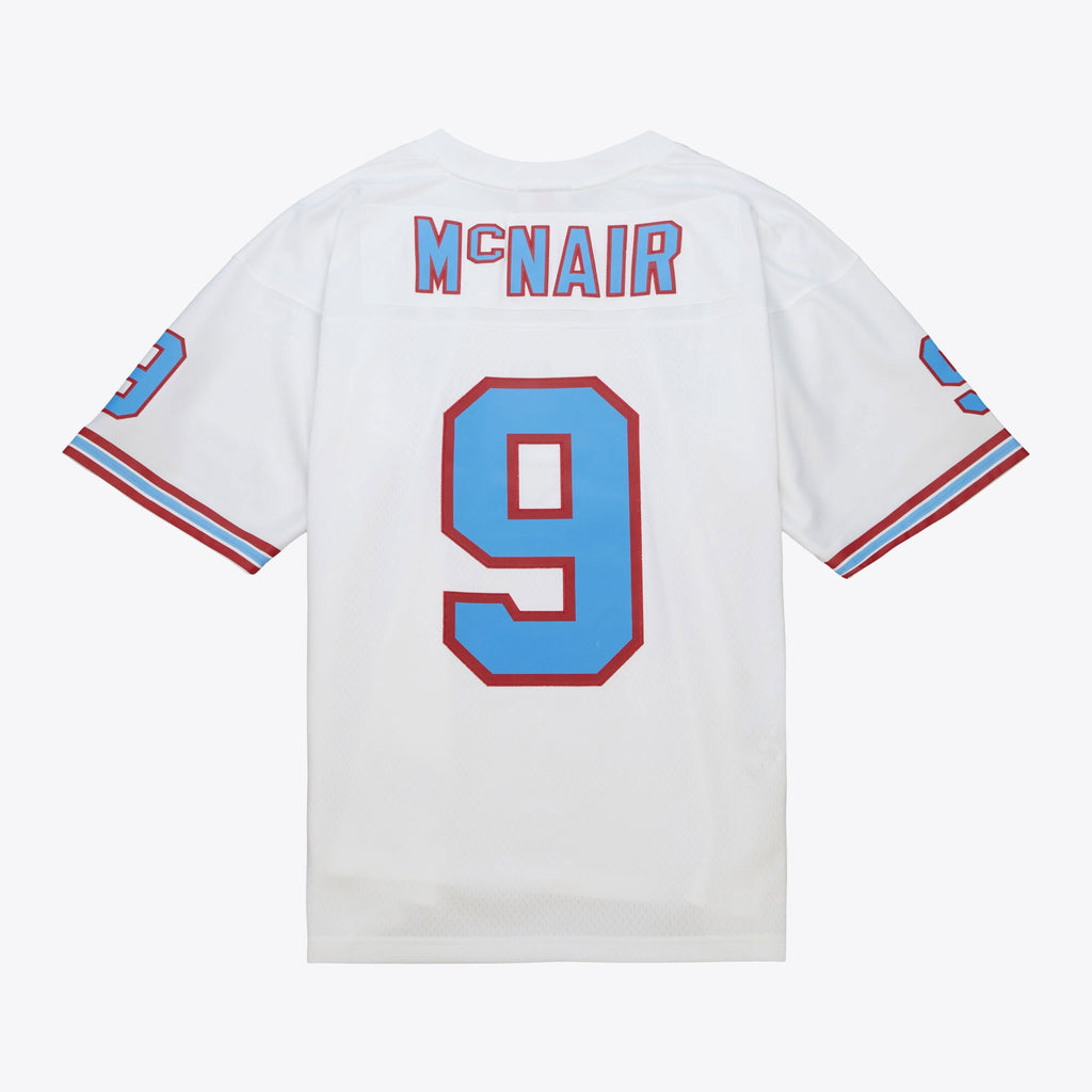 Mens Mitchell & Ness NFL WHITE JERSEY OILERS 1998 STEVE MCNAIR