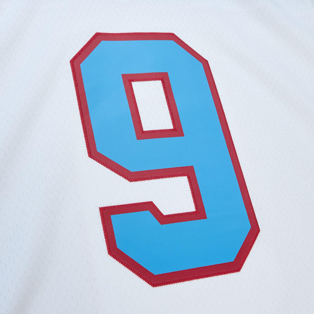 Mens Mitchell & Ness NFL WHITE JERSEY OILERS 1998 STEVE MCNAIR