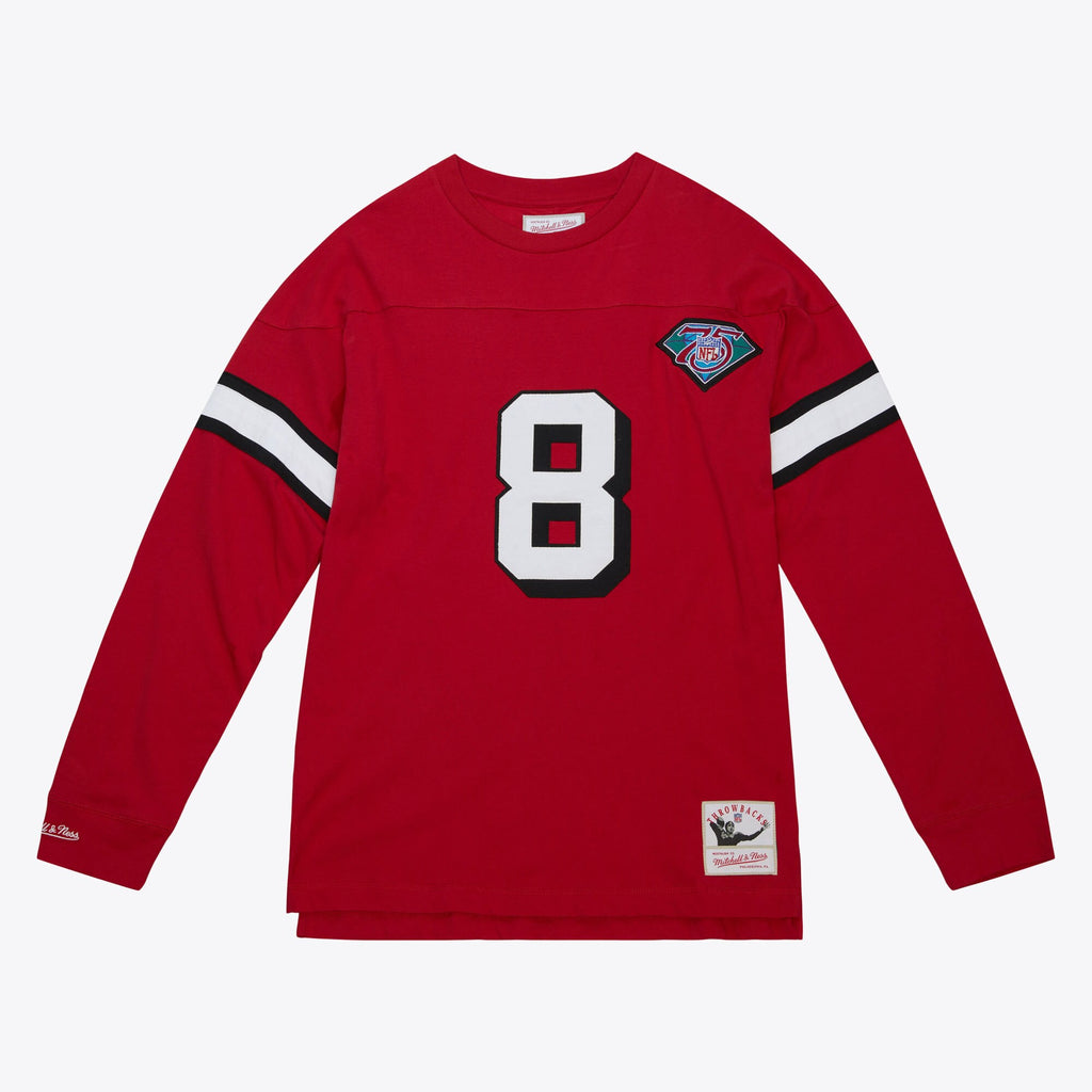 Mens Mitchell & Ness NFL N&N LS TEE 49ERS 1994 STEVE YOUNG