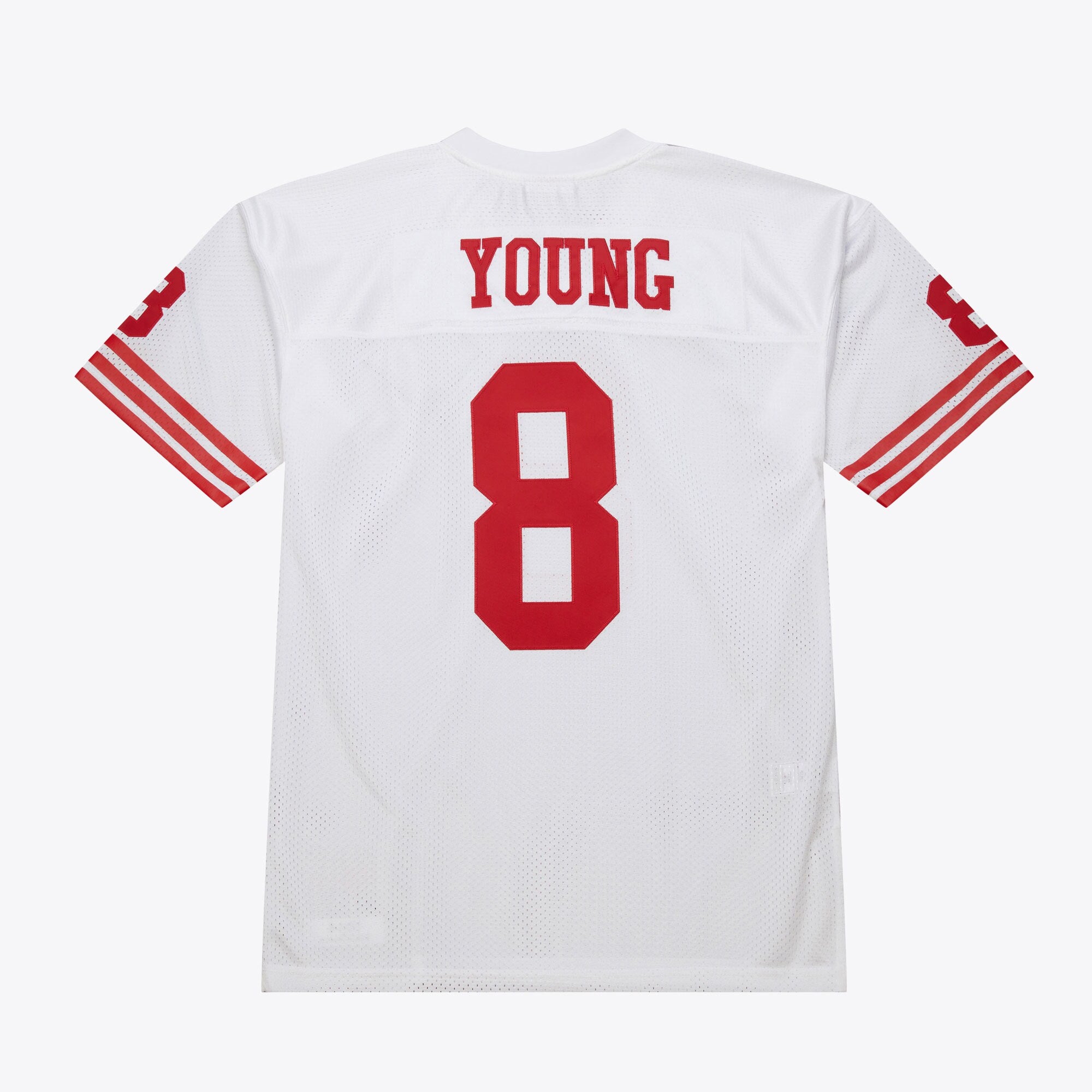 Mens Mitchell & Ness NFL WHITE JERSEY 49ERS 1994 STEVE YOUNG