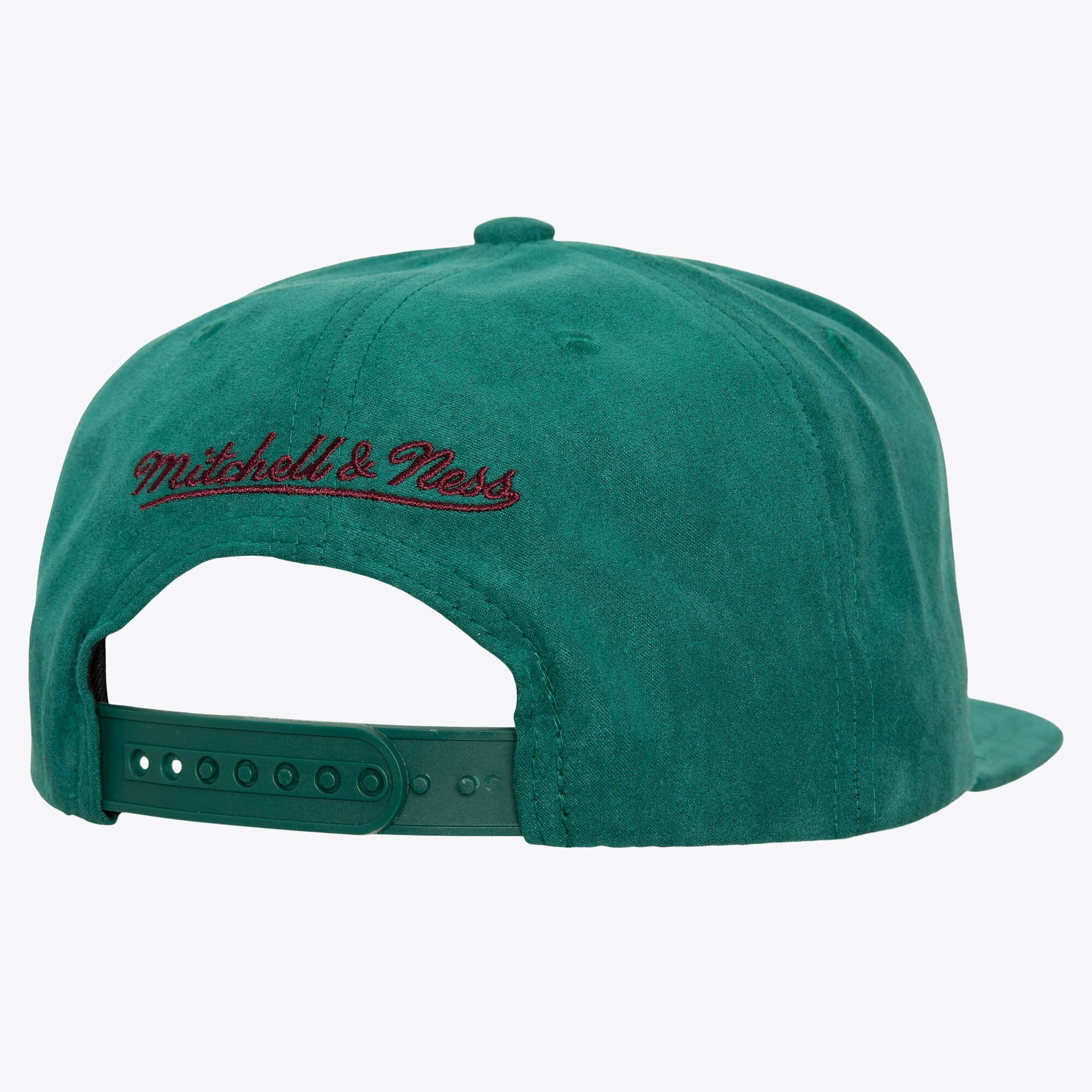 MENS MITCHELL & NESS NHL SWEET SUEDE SNAPBACK VNTG DUCKS - TEAL