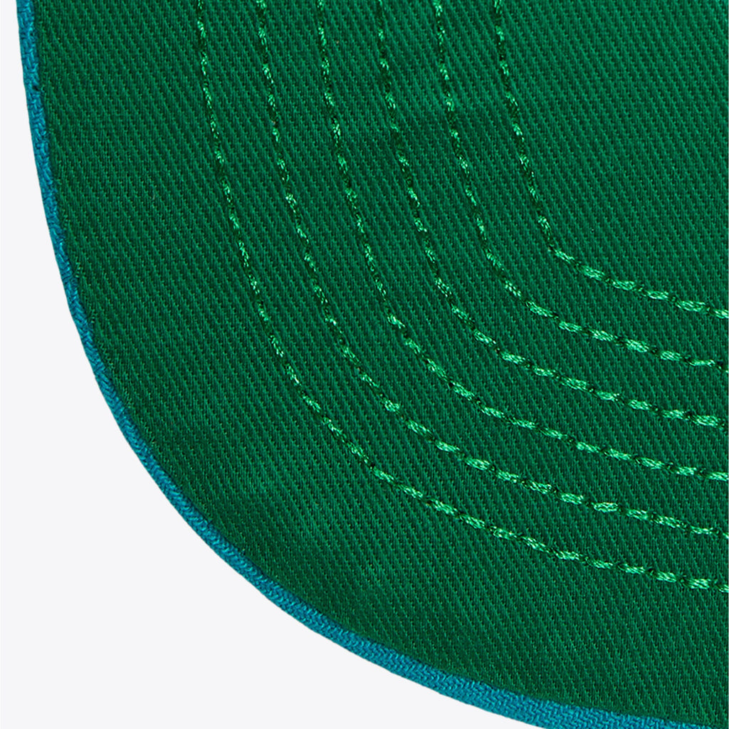 MENS MITCHELL & NESS NHL VINTAGE HAT TRICK SNAPBACK SHARKS - TEAL