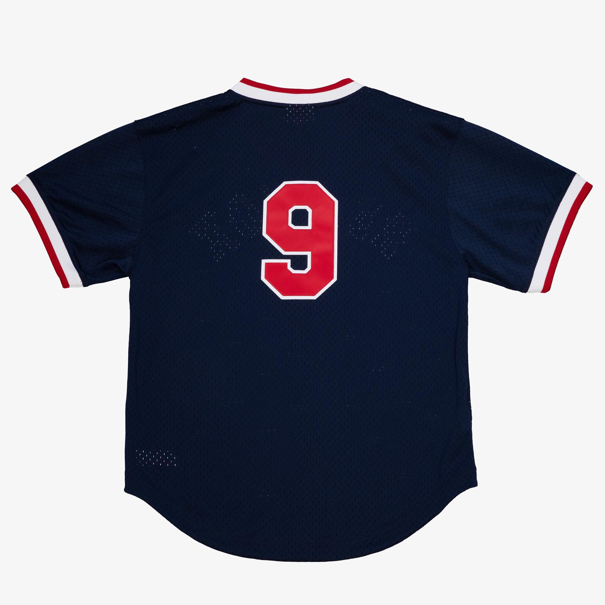 MENS MITCHELL & NESS MLB AUTHENTIC BP JERSEY - RED SOX 1990 TED WILLIAMS