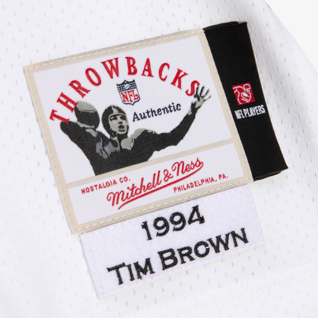 Mens Mitchell & Ness NFL AUTHENTIC JERSEY RAIDERS 1994 TIM BROWN